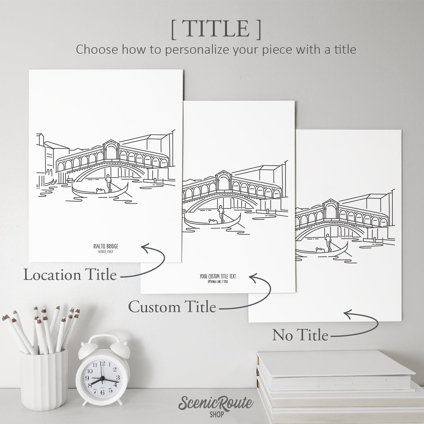 Italy Venice Rialto Bridge Art Print