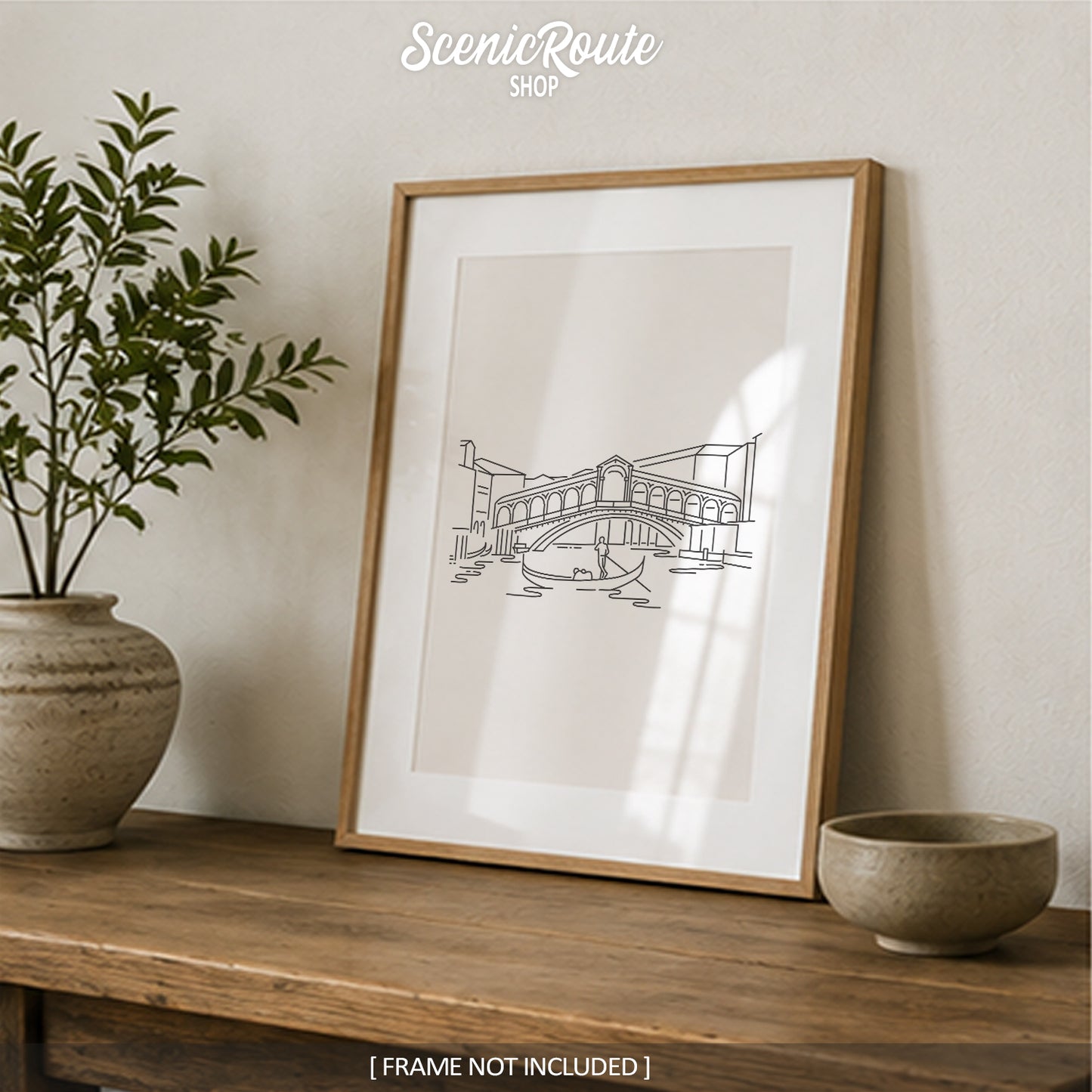 Italy Venice Rialto Bridge Art Print