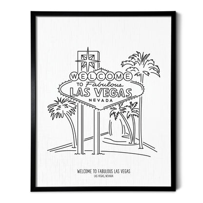 Las Vegas Sign Art Print