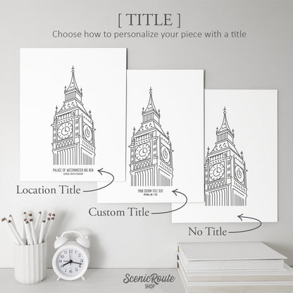 London Big Ben Art Print