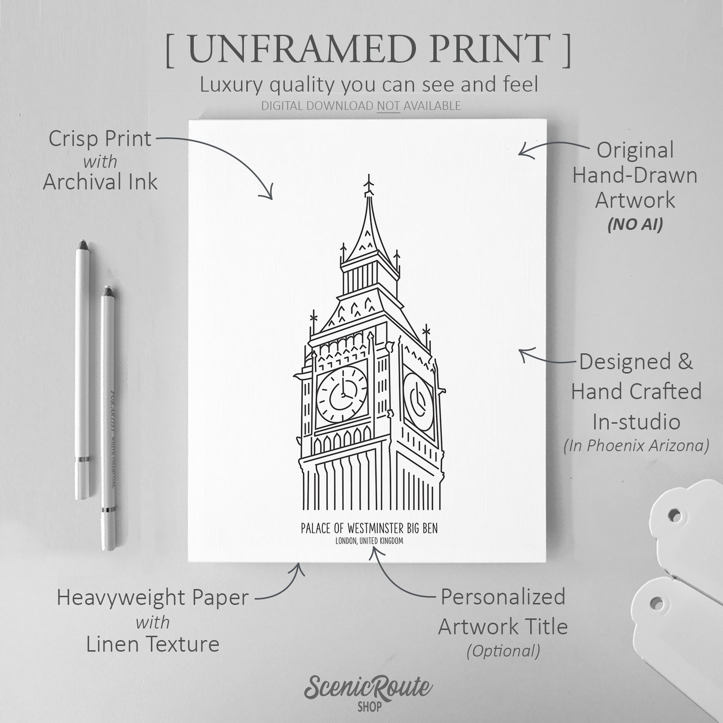 London Big Ben Art Print