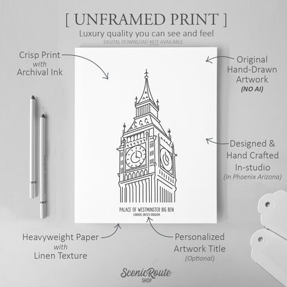 London Big Ben Art Print