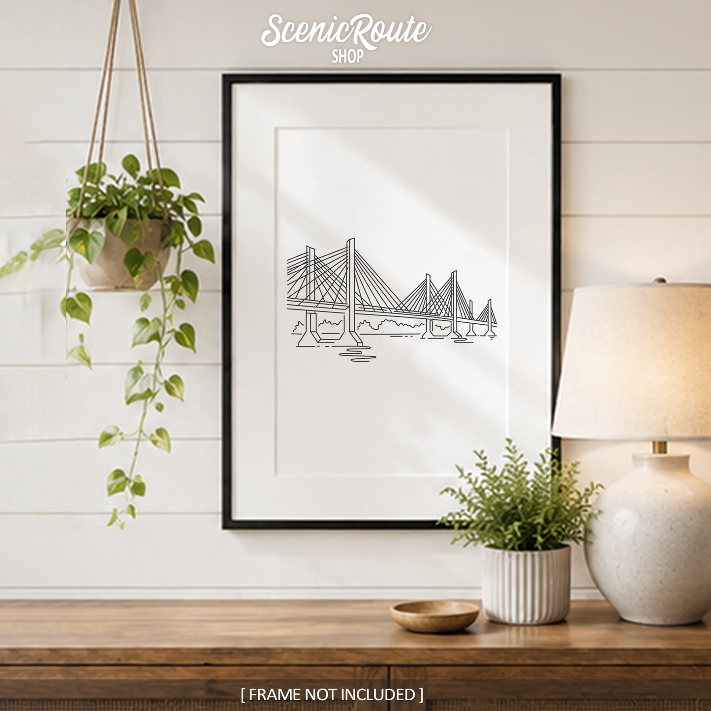Louisville Abraham Lincoln Bridge Art Print