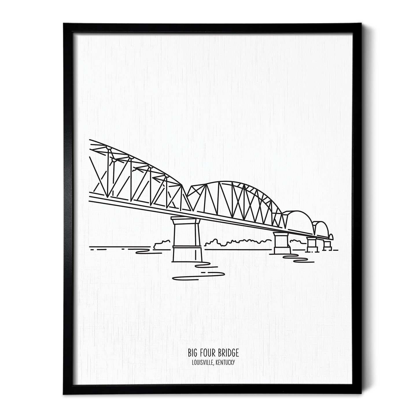 Louisville Big Four Bridge Art Print