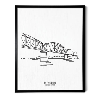 Louisville Big Four Bridge Art Print