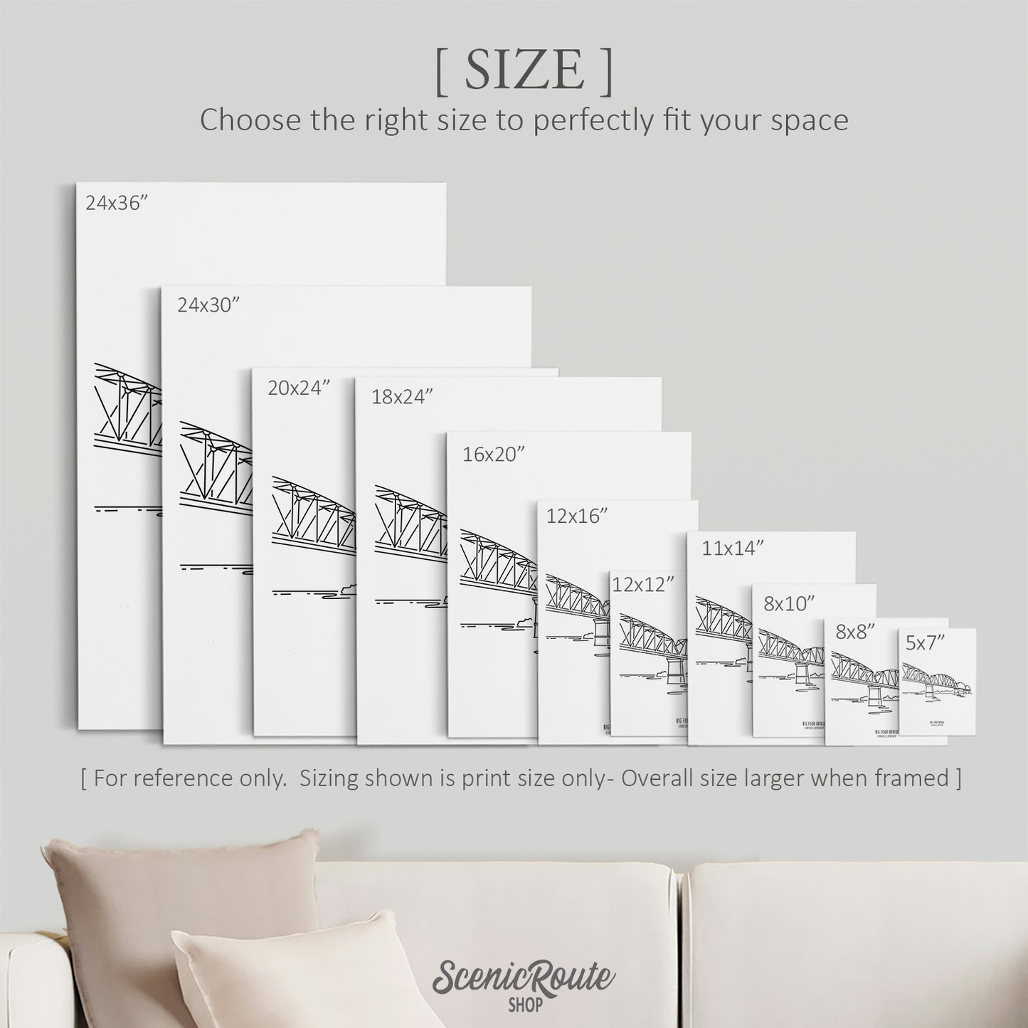 Louisville Big Four Bridge Art Print