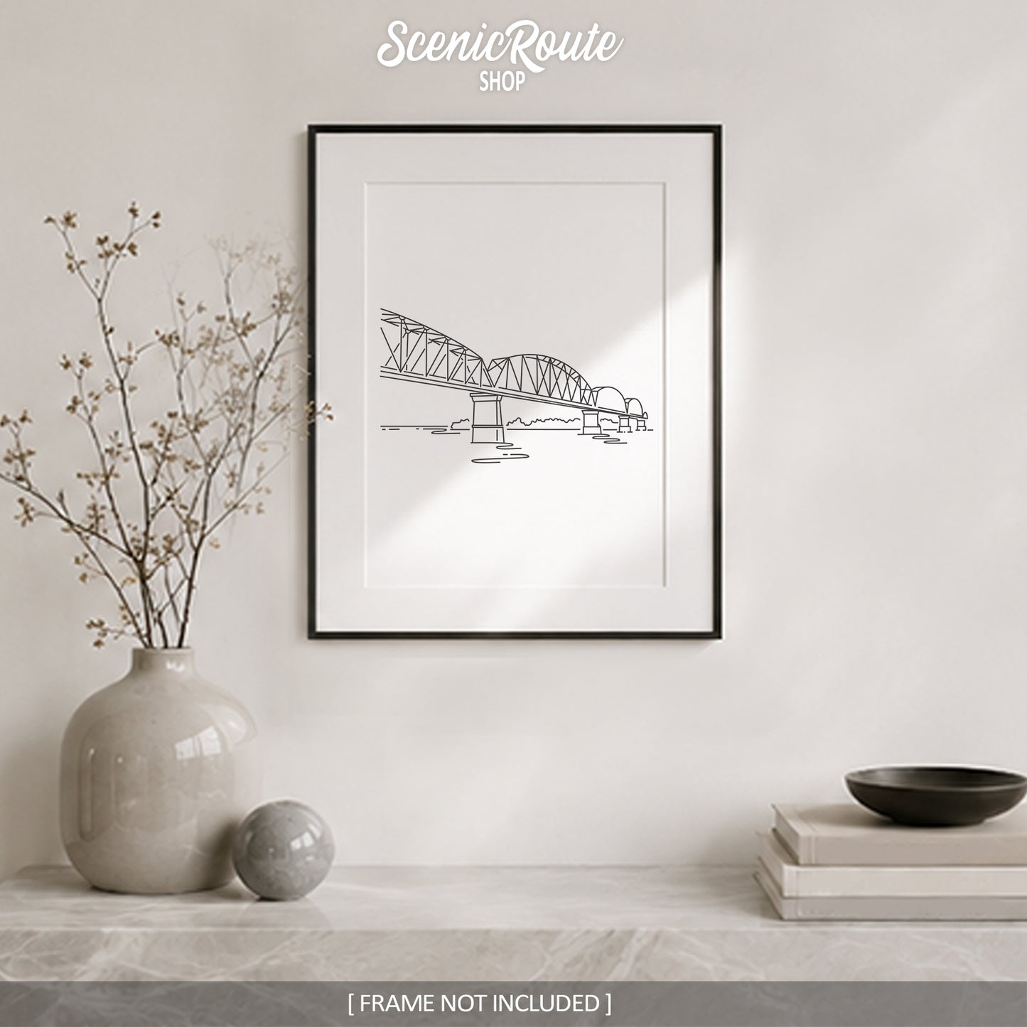 Louisville Big Four Bridge Art Print