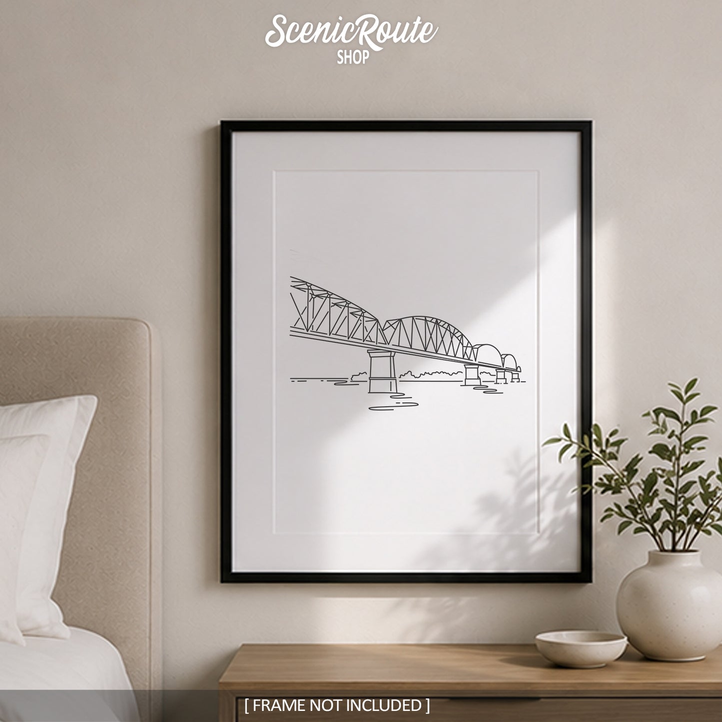 Louisville Big Four Bridge Art Print