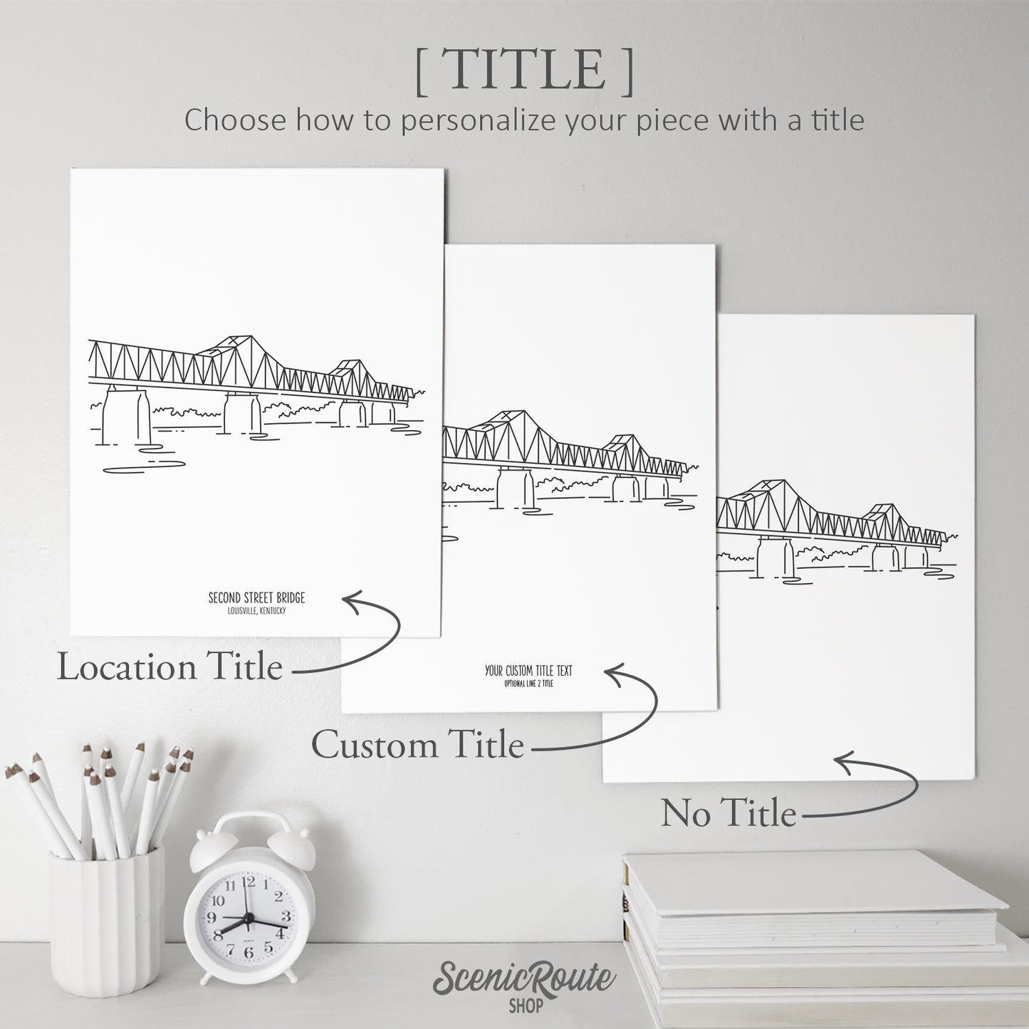 Louisville George Roger's Clark (Second Street Bridge) Art Print