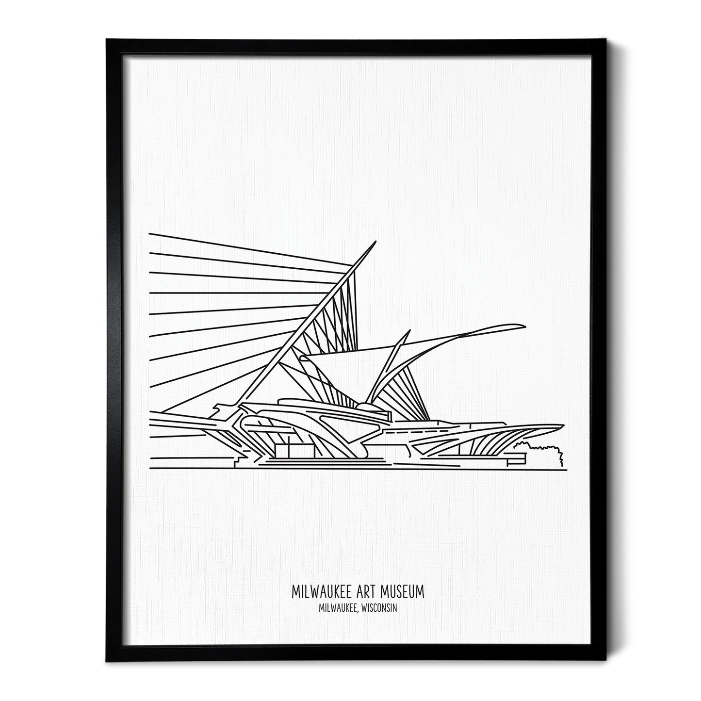 Milwaukee Art Museum Art Print