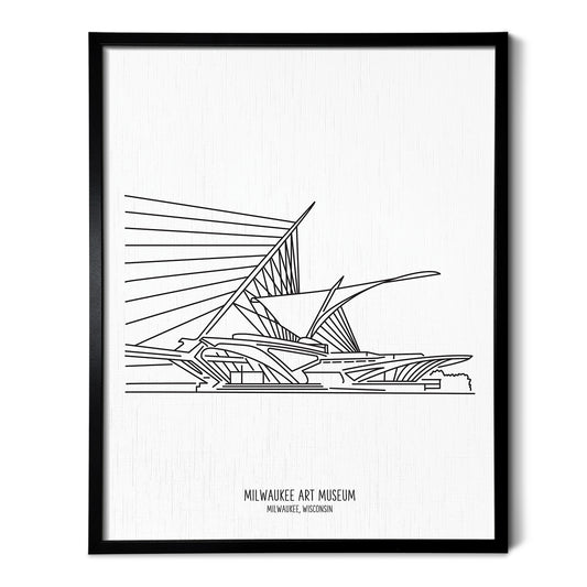 Milwaukee Art Museum Art Print