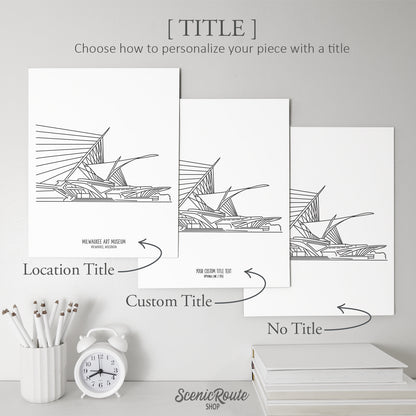 Milwaukee Art Museum Art Print