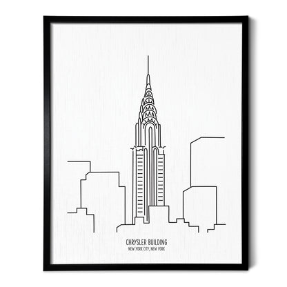 New York City Chrysler Building Art Print