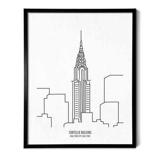 New York City Chrysler Building Art Print