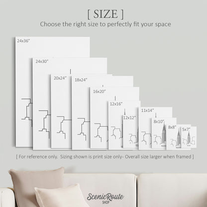 New York City Chrysler Building Art Print