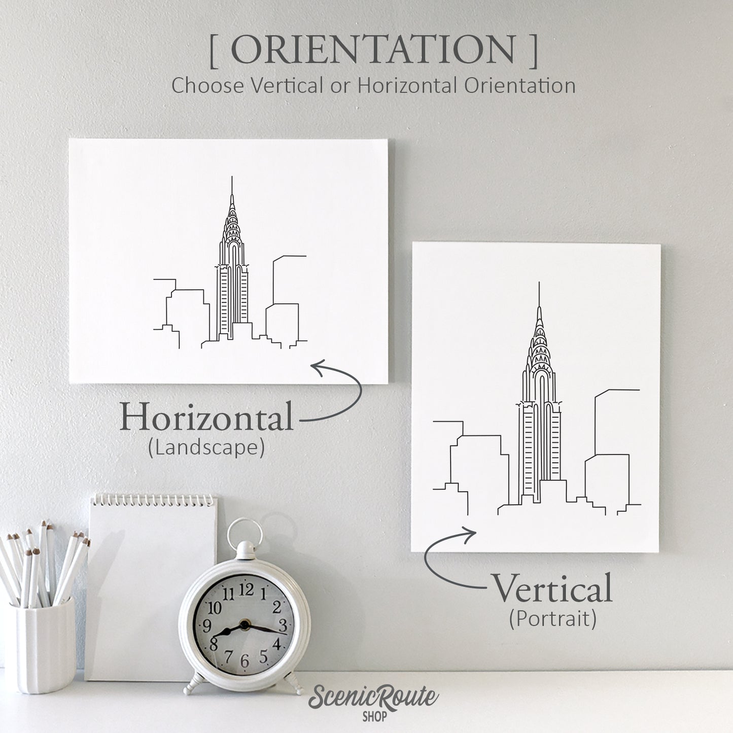 New York City Chrysler Building Art Print