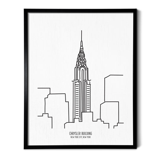 New York City Chrysler Building Art Print