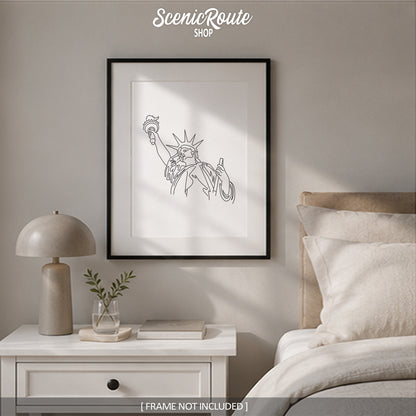 New York City Statue of Liberty Art Print