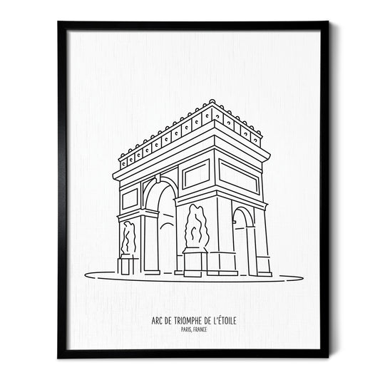 Paris France Arc de Triomphe Art Print