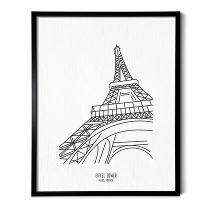 Paris France Eiffel Tower Art Print