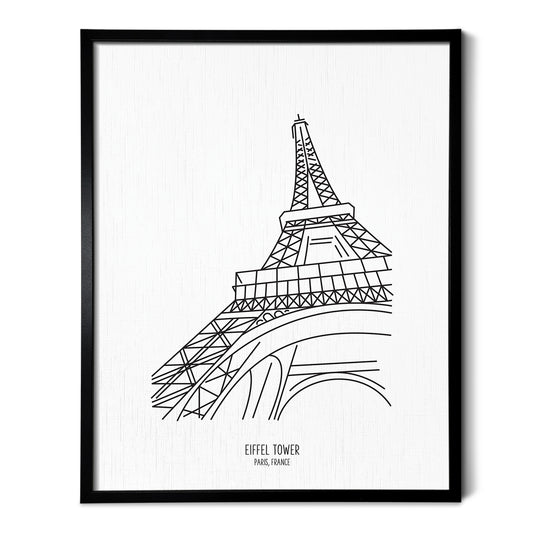 Paris France Eiffel Tower Art Print