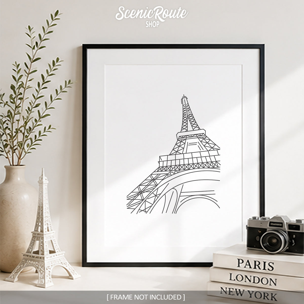 Paris France Eiffel Tower Art Print