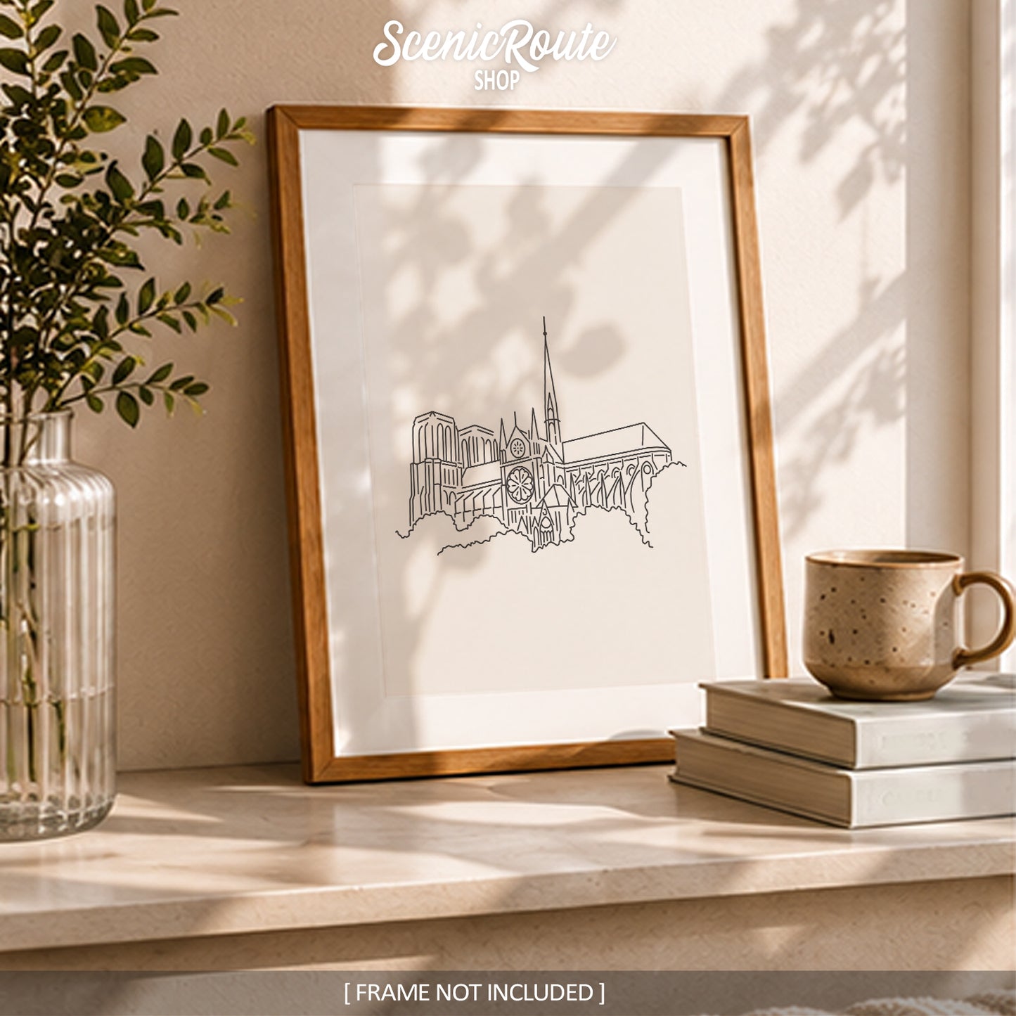 Paris France Notre Dame Cathedral Art Print