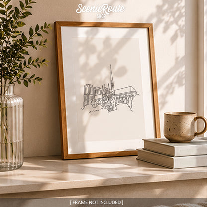 Paris France Notre Dame Cathedral Art Print