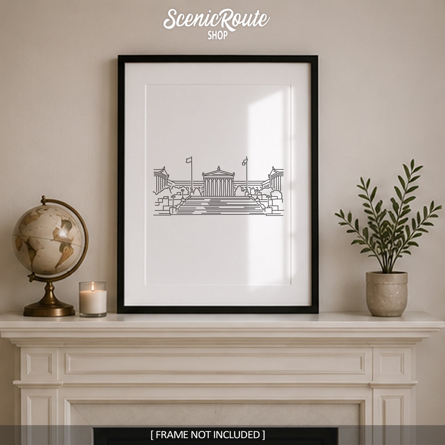 Philadelphia Art Museum Art Print