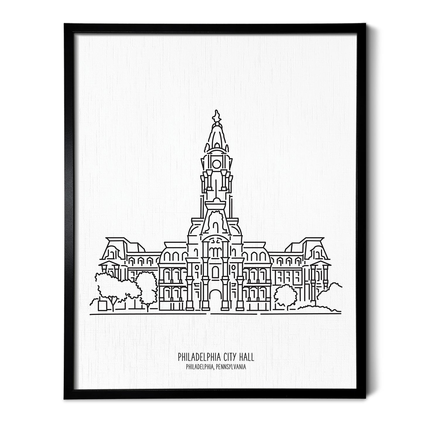 Philadelphia City Hall Art Print