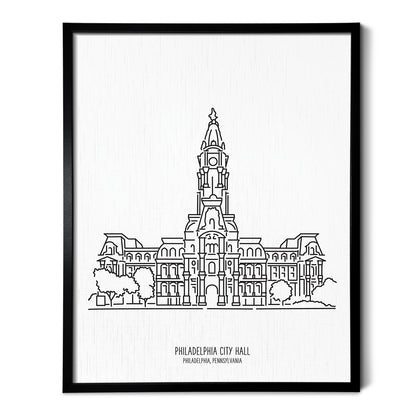 Philadelphia City Hall Art Print