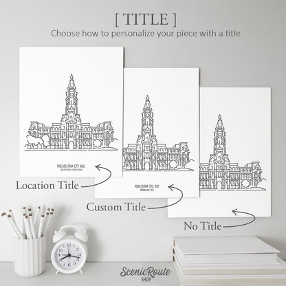 Philadelphia City Hall Art Print