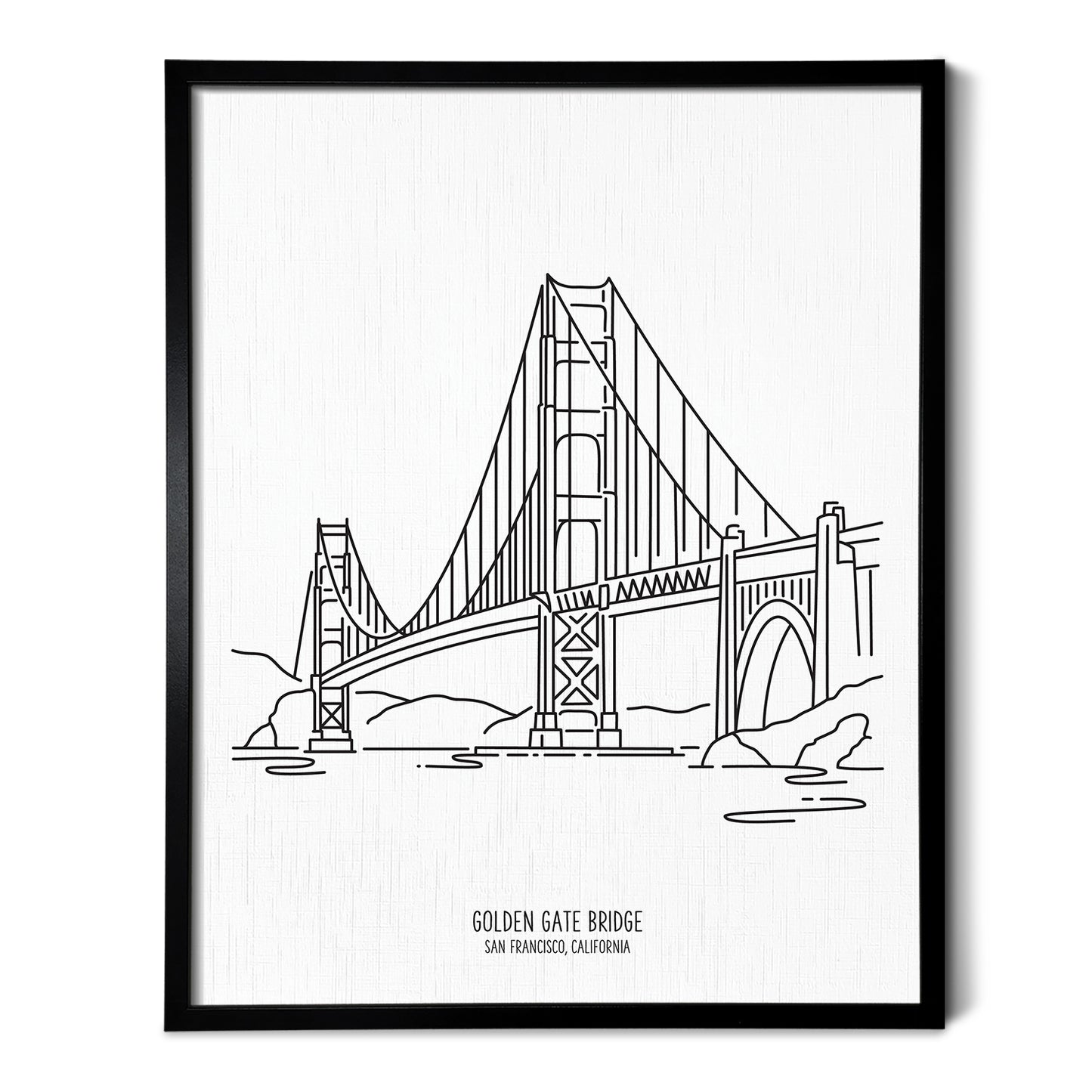 San Francisco Golden Gate Bridge Art Print