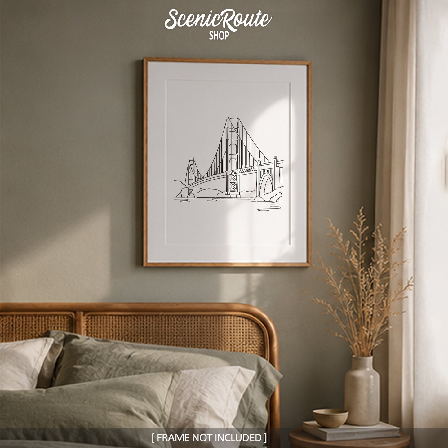 San Francisco Golden Gate Bridge Art Print