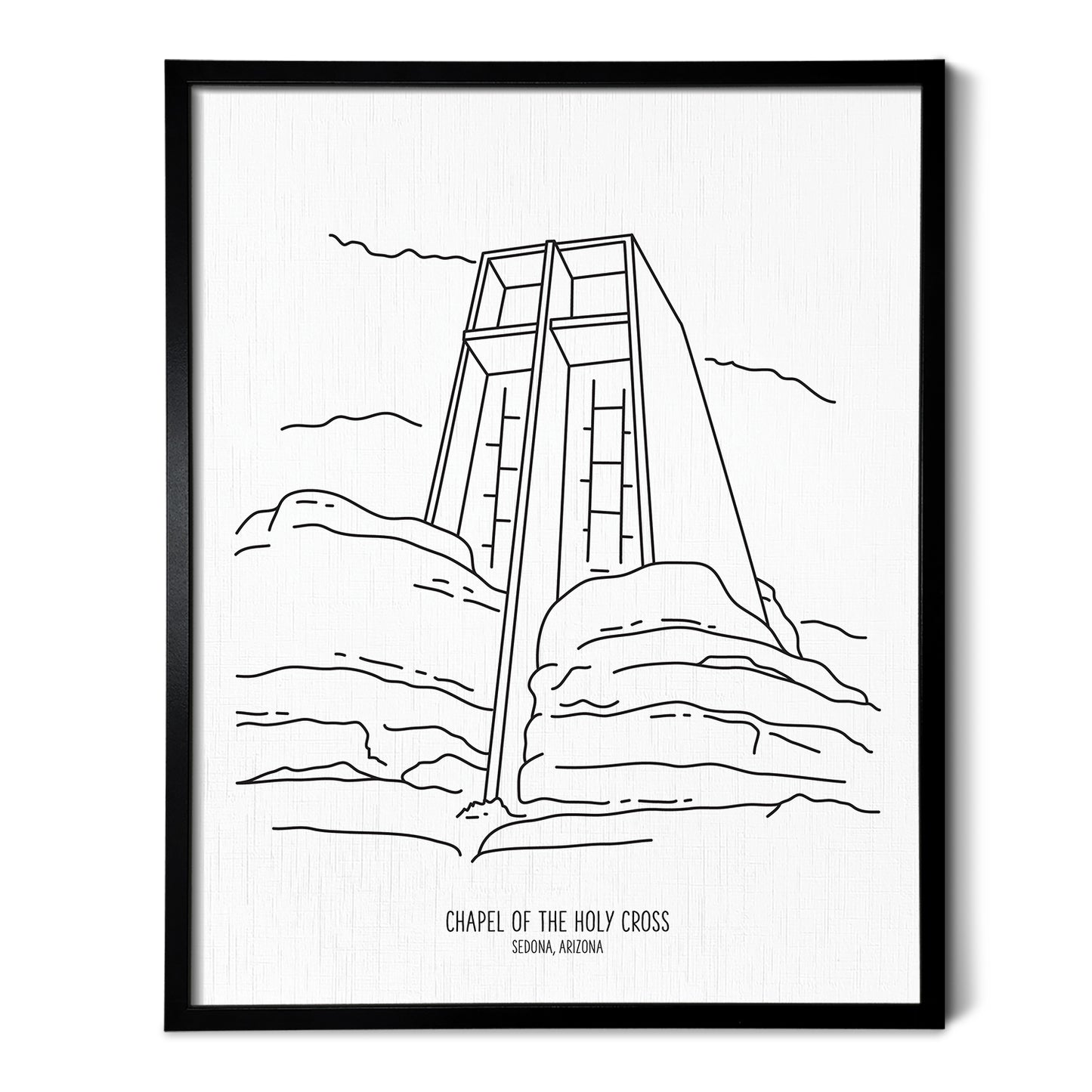 Sedona Chapel of the Holy Cross Art Print