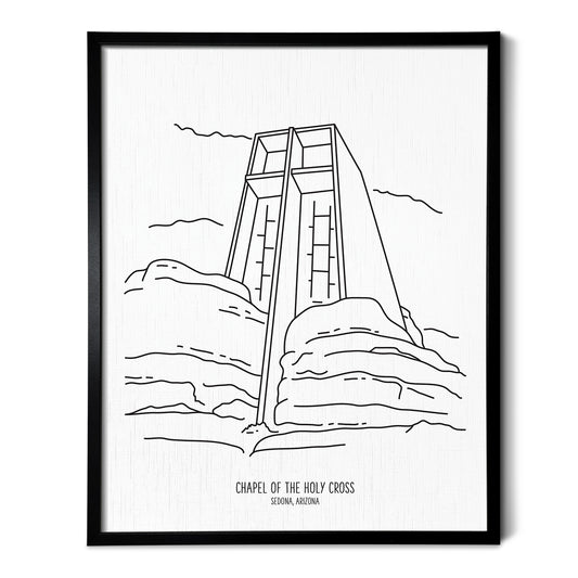 Sedona Chapel of the Holy Cross Art Print