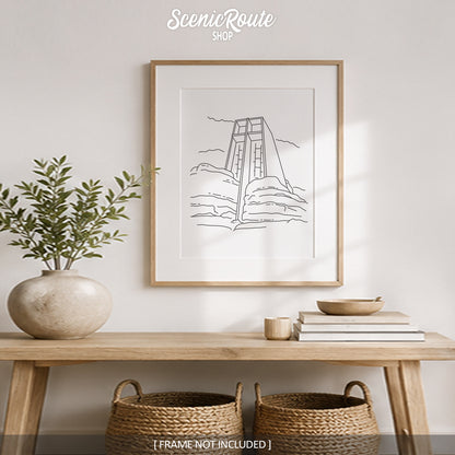 Sedona Chapel of the Holy Cross Art Print