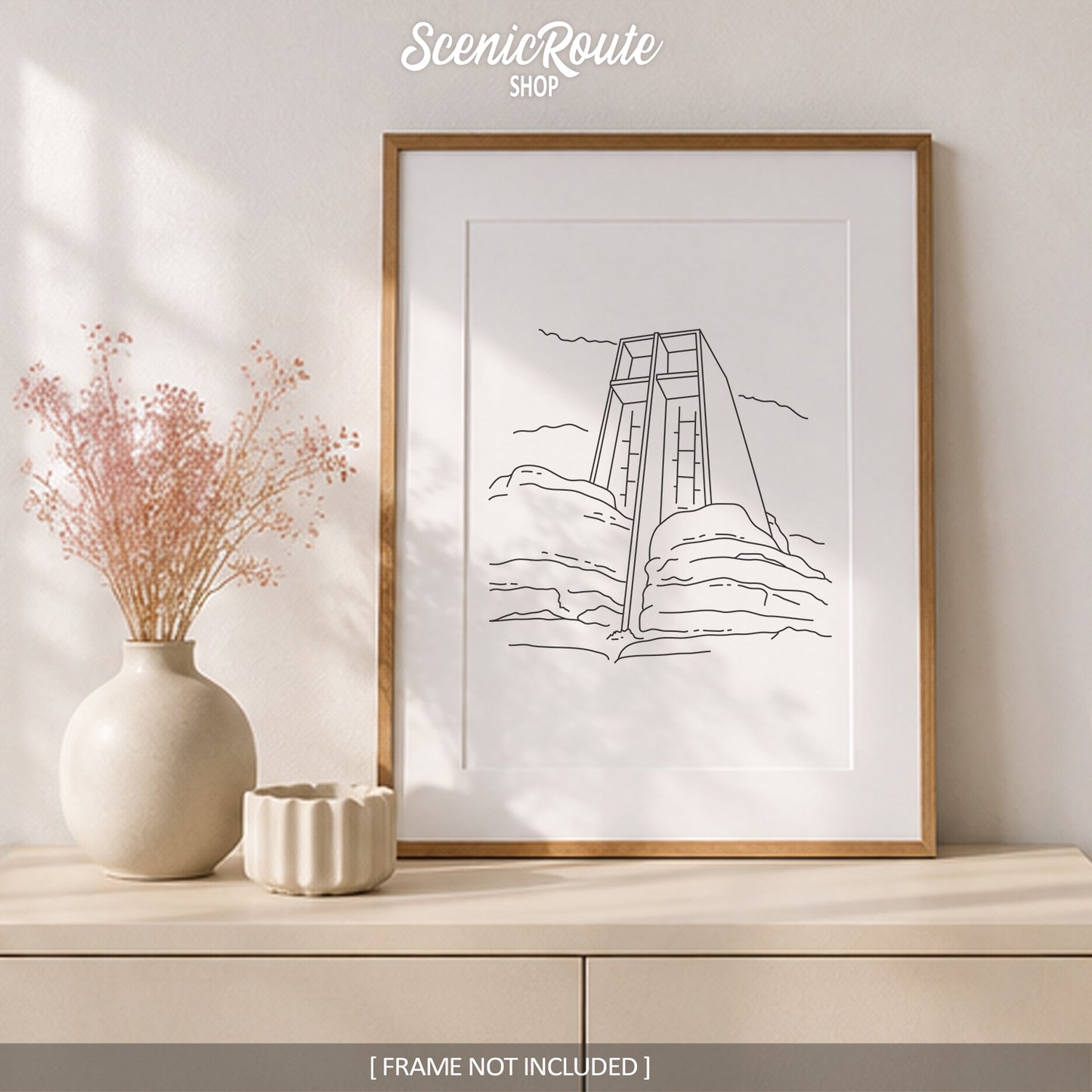 Sedona Chapel of the Holy Cross Art Print