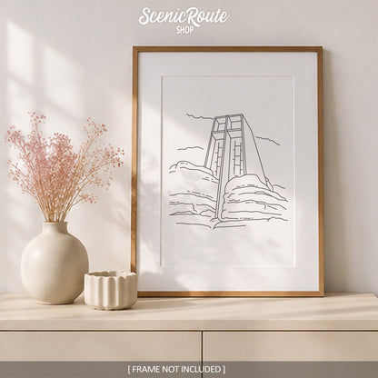 Sedona Chapel of the Holy Cross Art Print