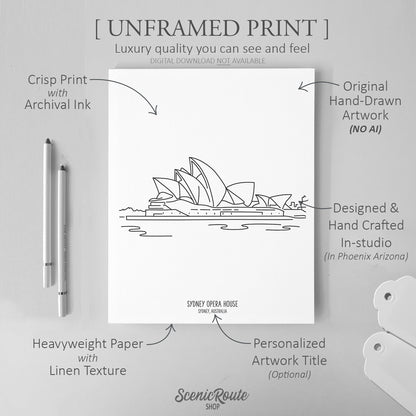 Sydney Opera House Art Print