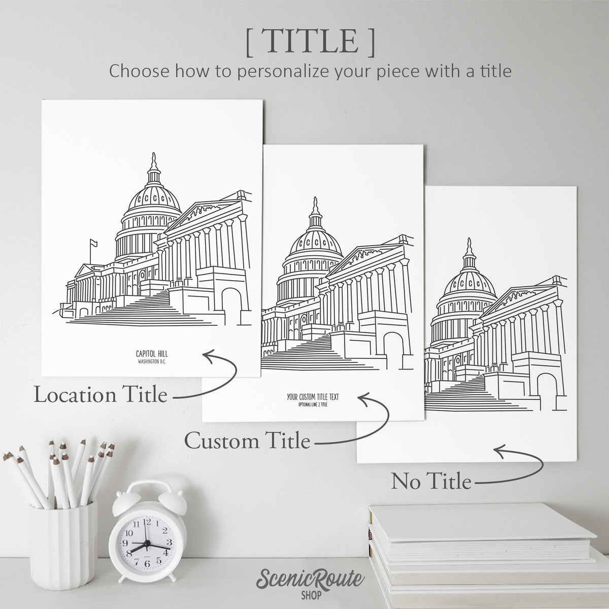 Washington DC Capitol Building Art Print