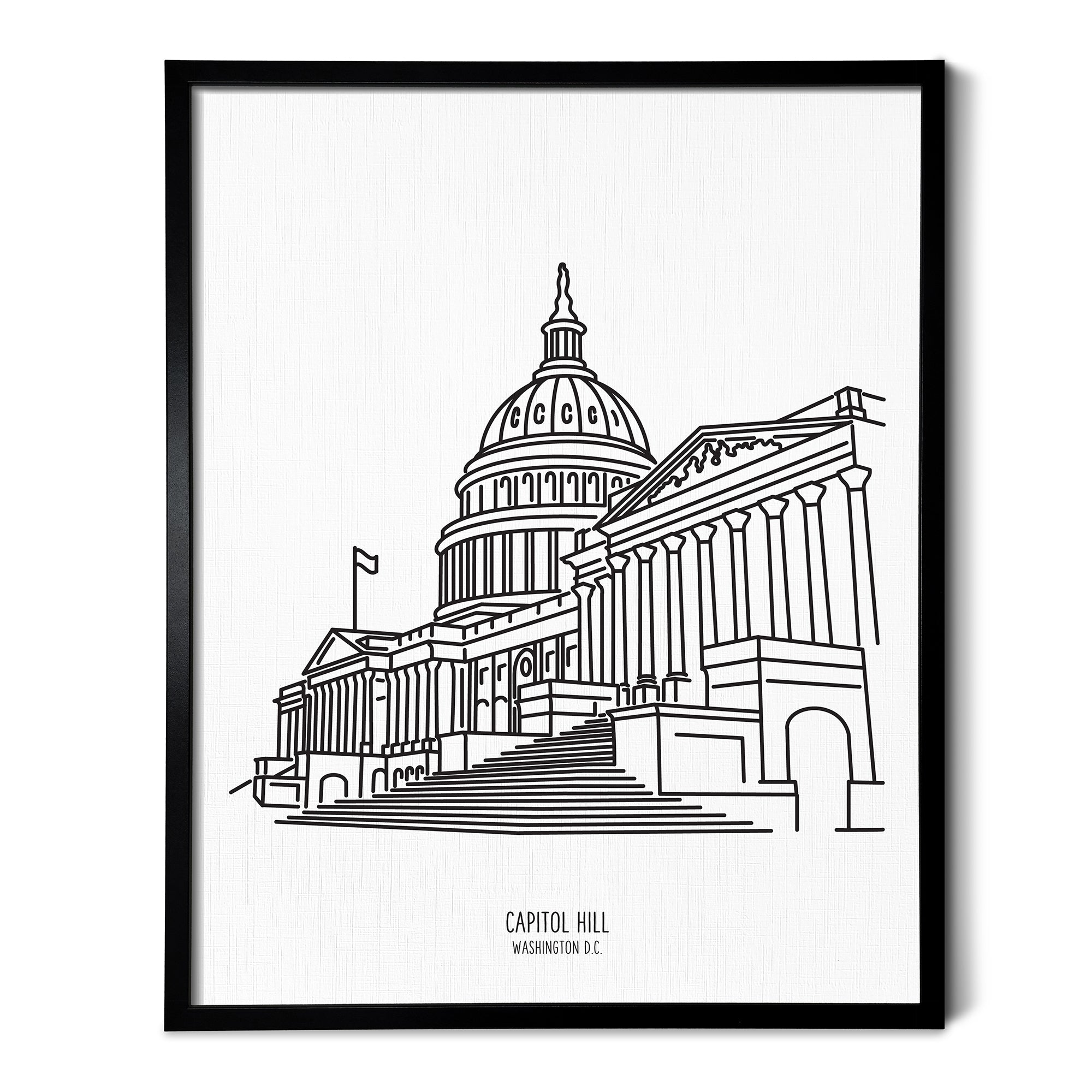 Washington DC Capitol Building Art Print Scenic Route Shop washington-dc-capitol-building-art-print-scenic-route-shop