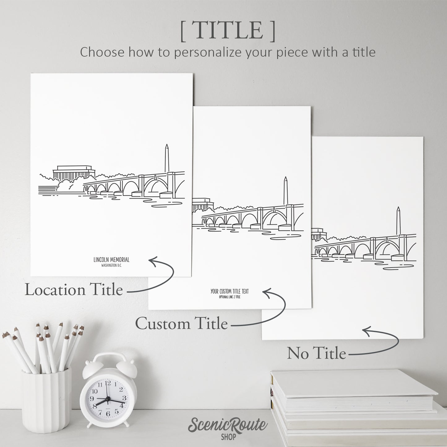 Washington DC Lincoln Memorial Art Print