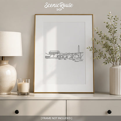 Washington DC Lincoln Memorial Art Print