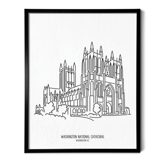 Washington DC National Cathedral Art Print