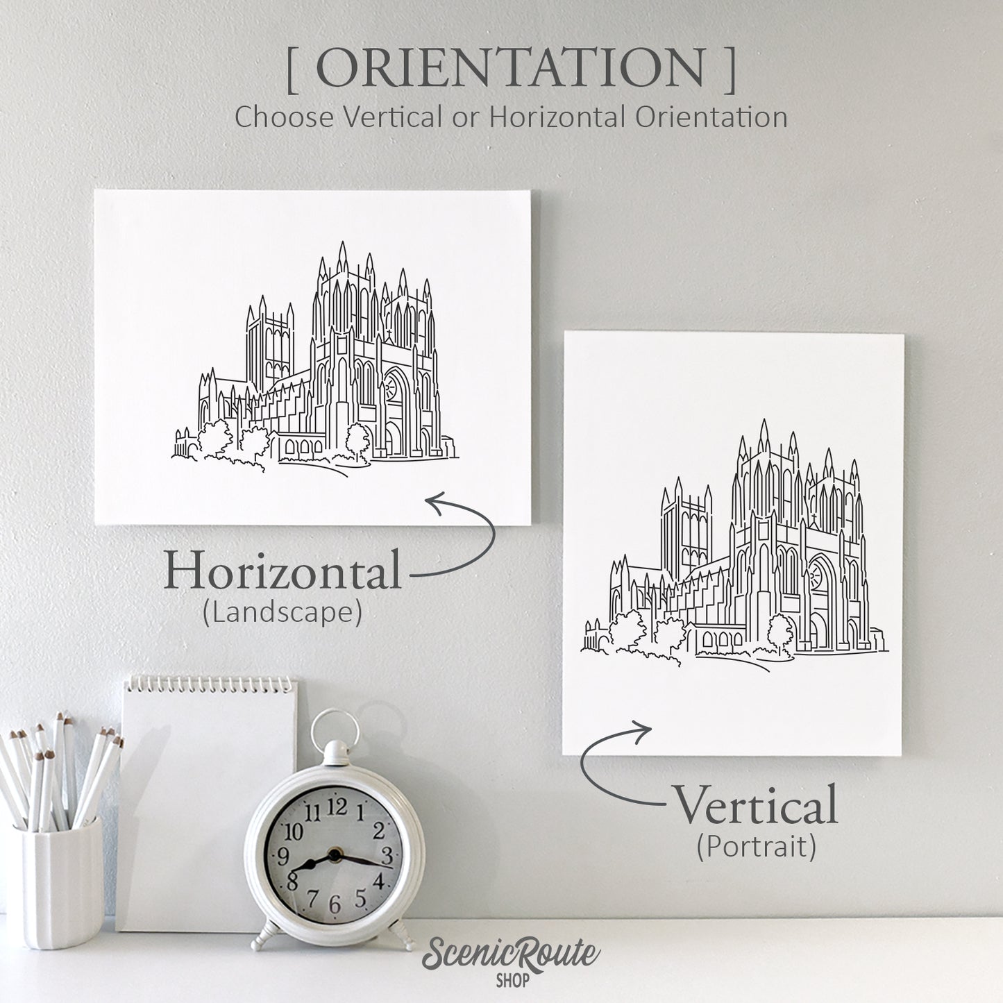 Washington DC National Cathedral Art Print