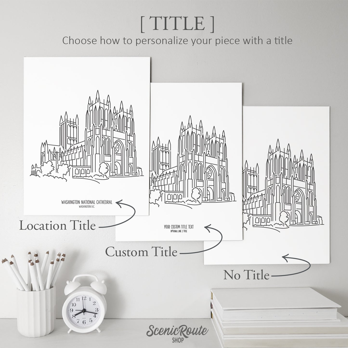 Washington DC National Cathedral Art Print