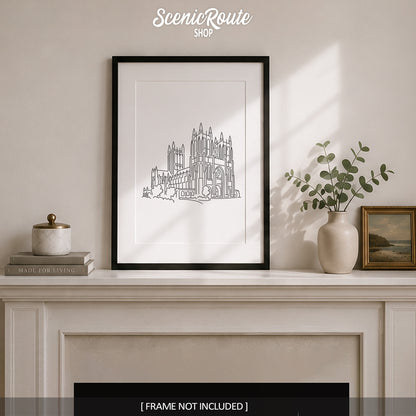 Washington DC National Cathedral Art Print