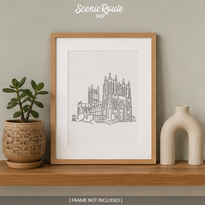 Washington DC National Cathedral Art Print