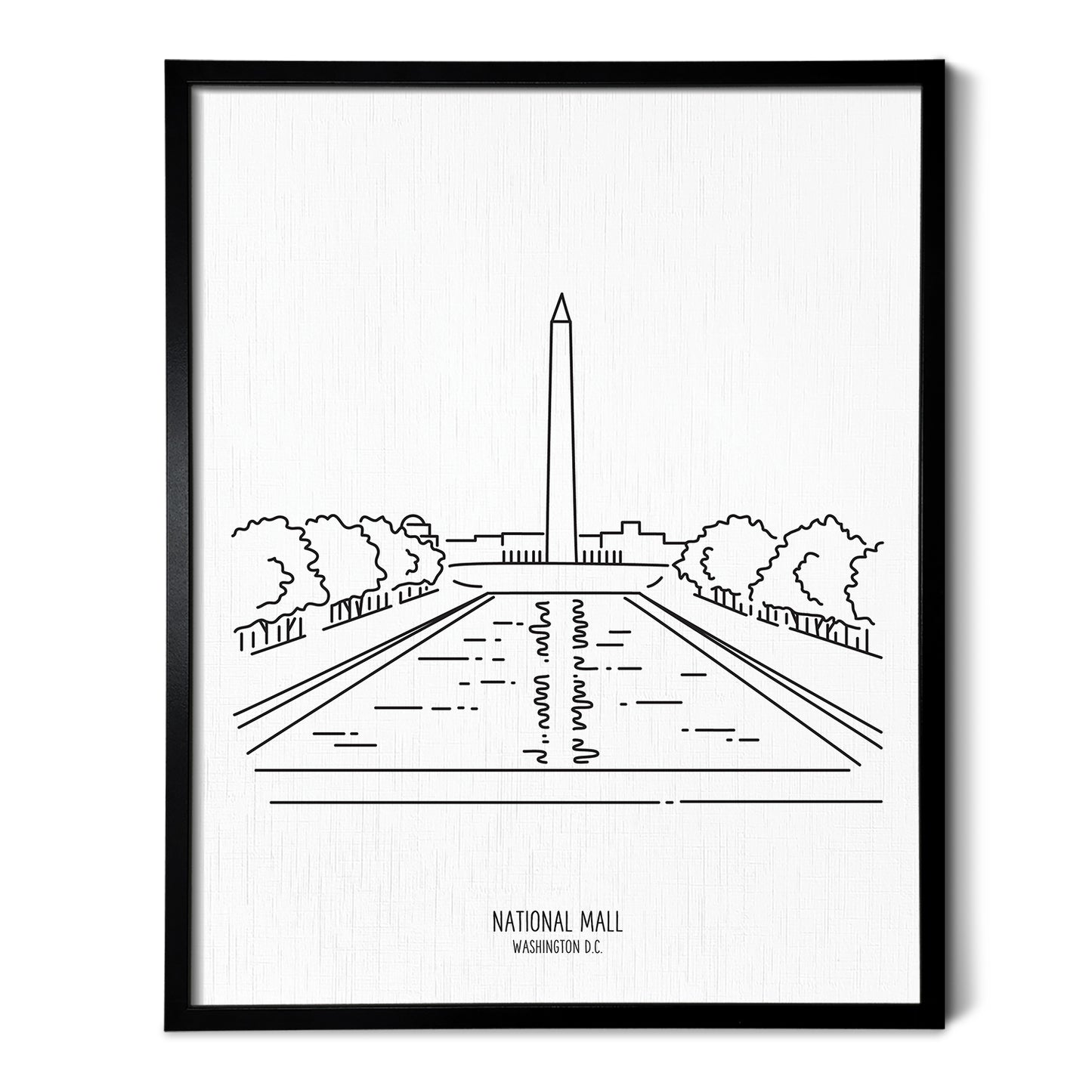 Washington DC National Mall Art Print